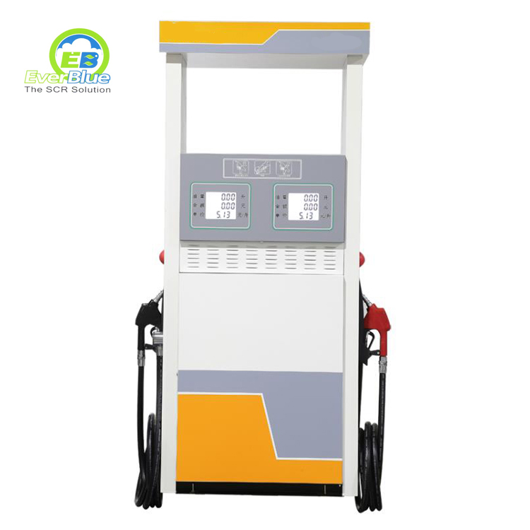 High quality double nozzles fuel dispenser for gasoline station