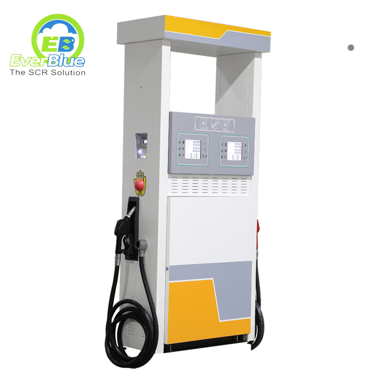 Durable fuel dispenser big displays for filling diesel gasoline