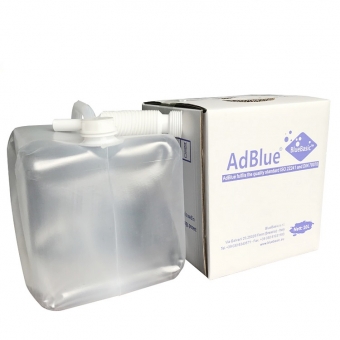 حزمة من كيس من البلاستيك الناعم مع صندوق AdBlue DEF AUS 32 10L