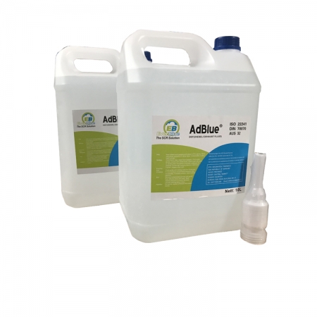 AdBlue Additive Urea Solution مع درجة نقاء عالية 32.5 لليورو 6 المركبات مع تقنية SCR 
