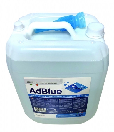 التعبئة الجديدة زجاجة AdBlue DEF 20L مع فتحة الإلهام 