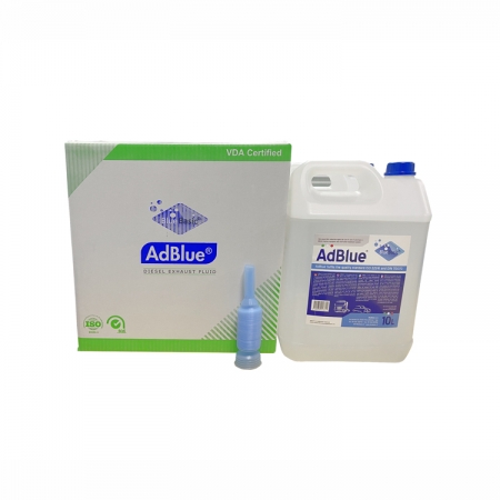 محلول اليوريا AUS32 AdBlue® 10L مع كرتون لتقليل الانبعاث 