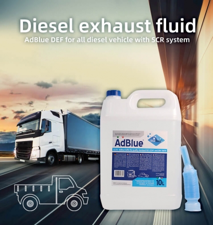 منتجات العناية بالسيارات للسيارات AdBlue 10lt Def Fluid iso 22241-1 للشاحنة 