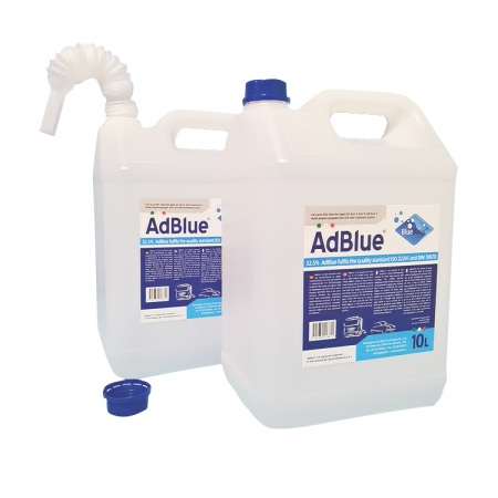 سائل انبعاث الديزل DEF سائل اليوريا AdBlue 10L مع علبة لتقليل الانبعاث 